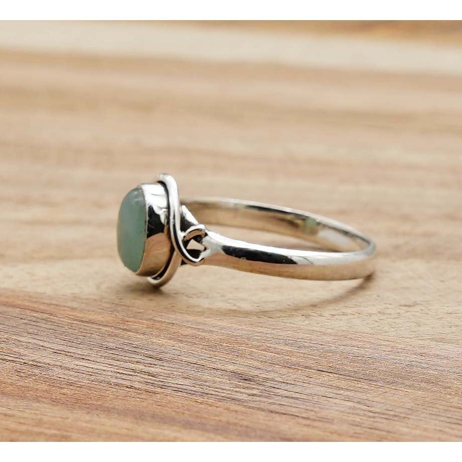 925 Sterling Silver Natural Gemstone Designer Ring~ Natural Gemstone Ring ~ Amethyst, Labradorite, Rainbow Moonstone, Carnelian, Malachite, Gift For Birthday