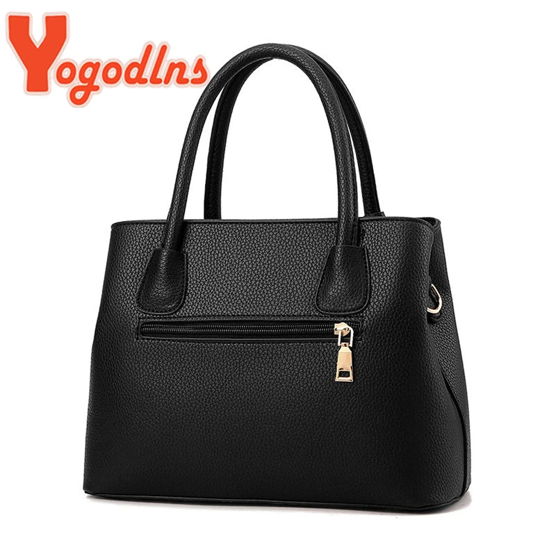 Bags Women Leather Handbags New  Luxury Ladies Hand Bags Purse Fashion Shoulder Bags