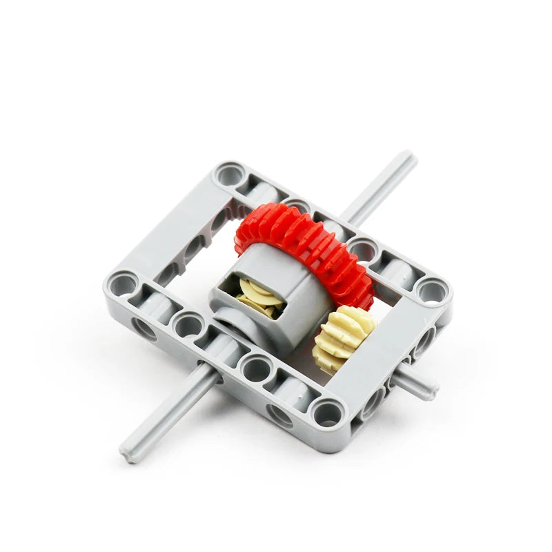 Parts Building Blocks Differential Gears Kits Technical Framed Differentials Set DIY Bricks Tank Accessory Blocks for Kids