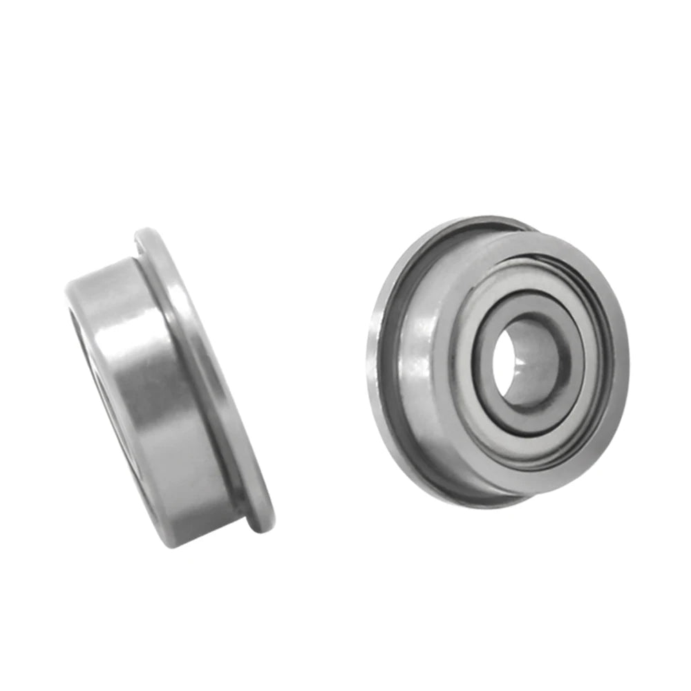 10pcs Flange Ball Bearings F604ZZ F623ZZ F624ZZ F625ZZ F684ZZ F688ZZ F695ZZ 3D Printers VORON Parts Deep Groove Pulley Wheel