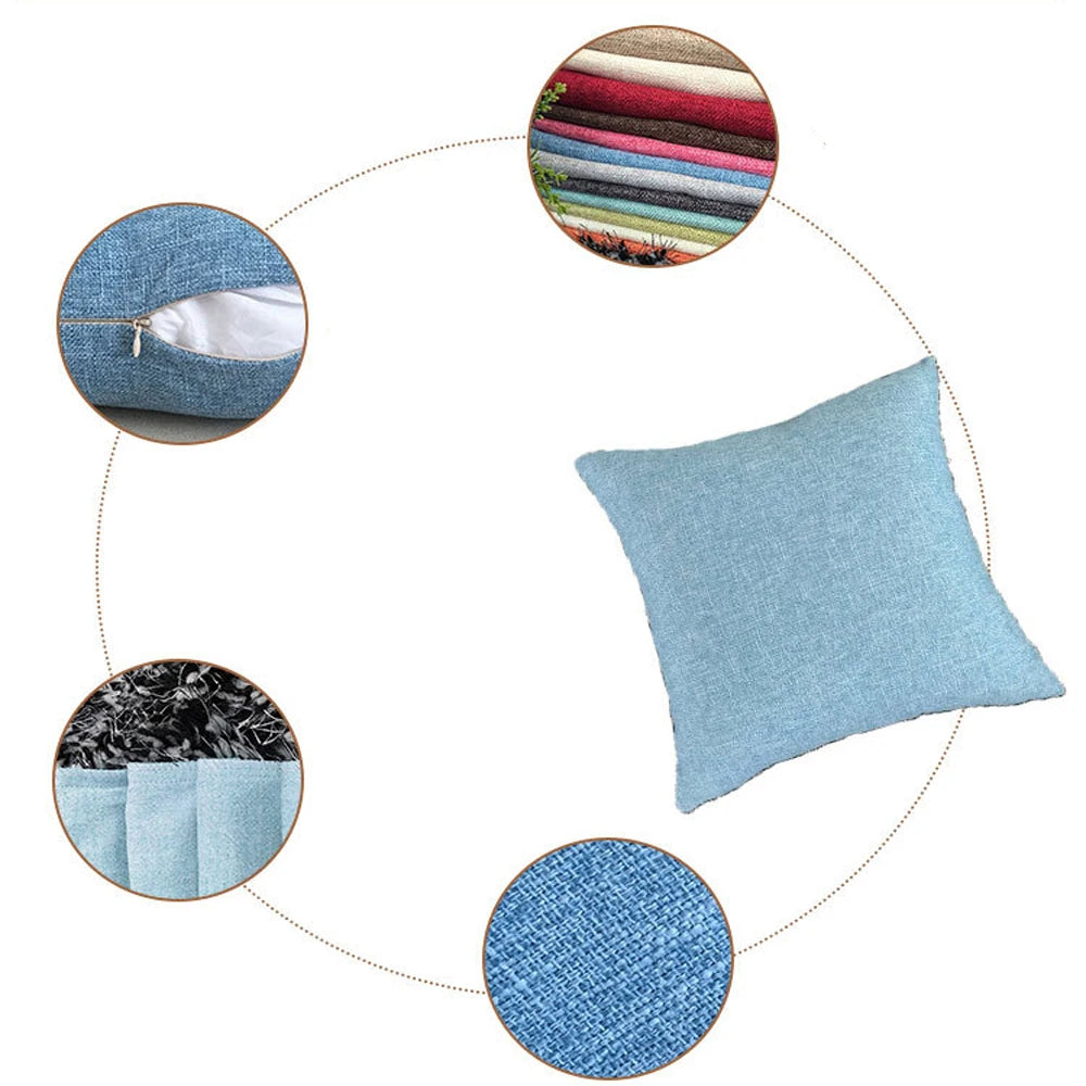 Pack of 2 All sizes Sofa Cushion Cover Home Hotel Decorative Throw Pillow Case