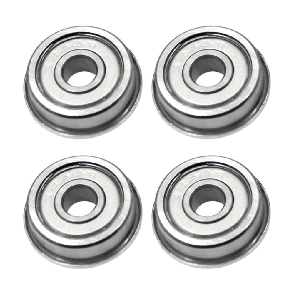 10pcs Flange Ball Bearings F604ZZ F623ZZ F624ZZ F625ZZ F684ZZ F688ZZ F695ZZ 3D Printers VORON Parts Deep Groove Pulley Wheel