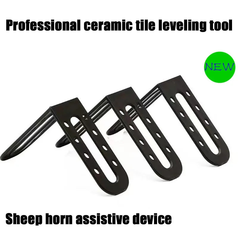 25pcs Ceramic Tile leveling Bracket, Right Angle Leveling Tool Ceramic Tile External Corner Tool Construction Positioning Tool