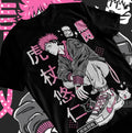 Itadori Yuji T-Shirt Megumi Gojo Satoru Jujutsu Kaisen Anime Manga Soft Tee