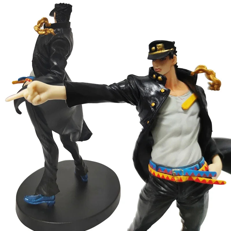 JoJo's Bizarre Adventure Figure Kujo Jotaro Standing Ver. Anime JOJO Figure Jolyne Kujo Jotaro Model Toy Gift 16cm
