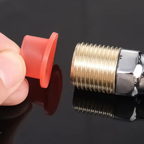 100/10PC Faucet Leak-proof Sealing Gasket Rubber Ptfe Pipe Hose Sealing Washer Silicone Gasket Seal for Plumbing Plug Prevent Leakage