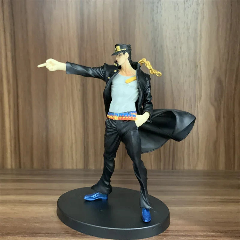 JoJo's Bizarre Adventure Figure Kujo Jotaro Standing Ver. Anime JOJO Figure Jolyne Kujo Jotaro Model Toy Gift 16cm