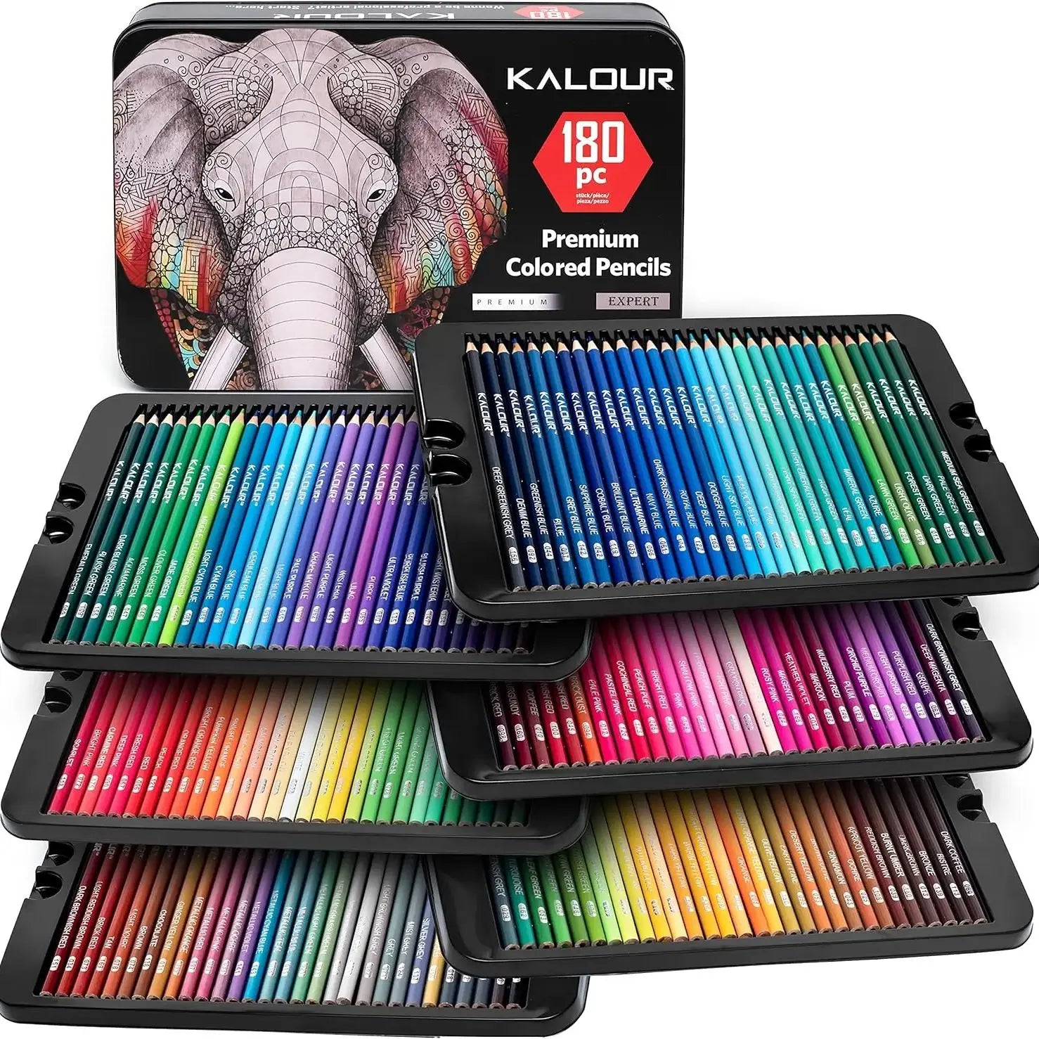 50/72/180/240/300 Pcs Oil Colored Pencils Set Professional Drawing Color Pencil For Artist Coloring Sketch Art Supplies
