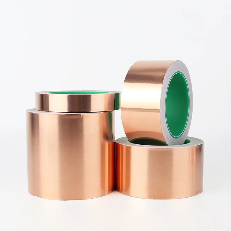 Slug Snail Copper Foil Tape EMI Shielding Doubel Side Conductive Repair Adhesive Tape Snail