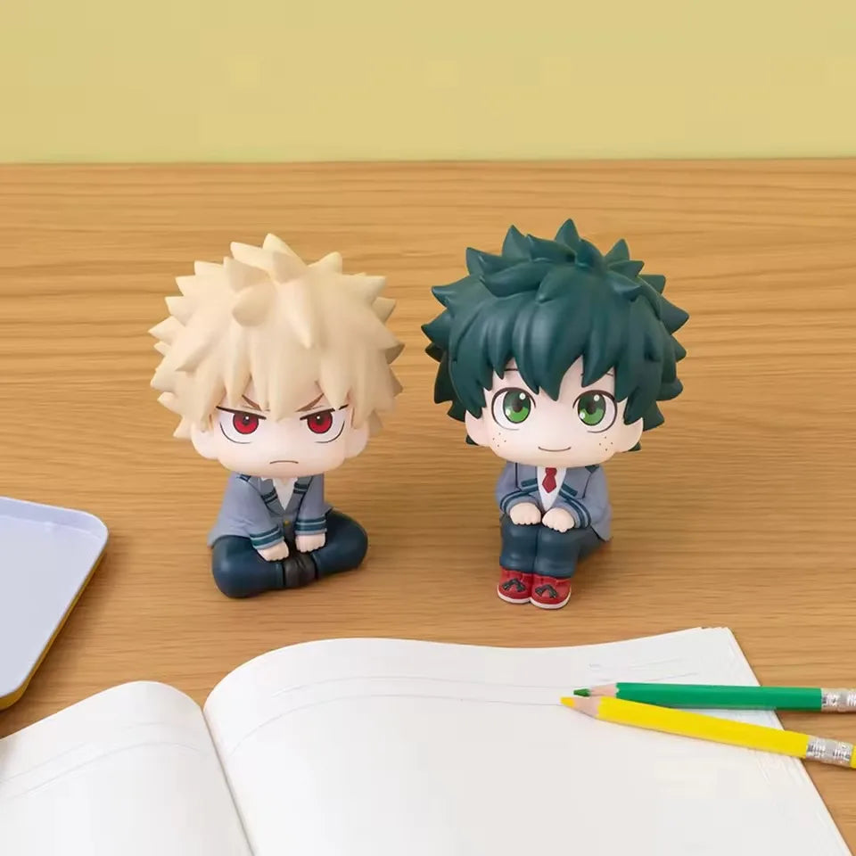 LookUp My Hero Academia Midoriya Izuku Anime Figure Boku no Hero Academia Bakugo Katsuki/Todoroki Shoto Action Figure Toys Gifts