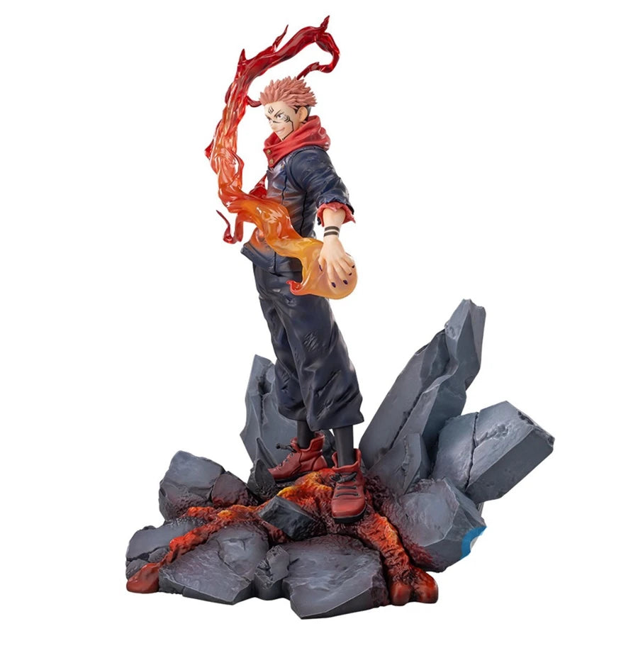 21cm Jujutsu Kaisen Anime Figure Villain Sukuna Action Figure Satoru Gojo/Geto Suguru Figurine PVC Collection Mdoel Doll Toys