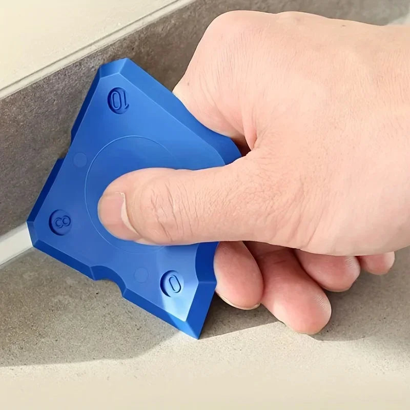8pcs Silicone Glass Cement Scraper Sealant Grout Remover Tool Home Finishing Caulking Tools Home Cleaning Hand Spatula Tool