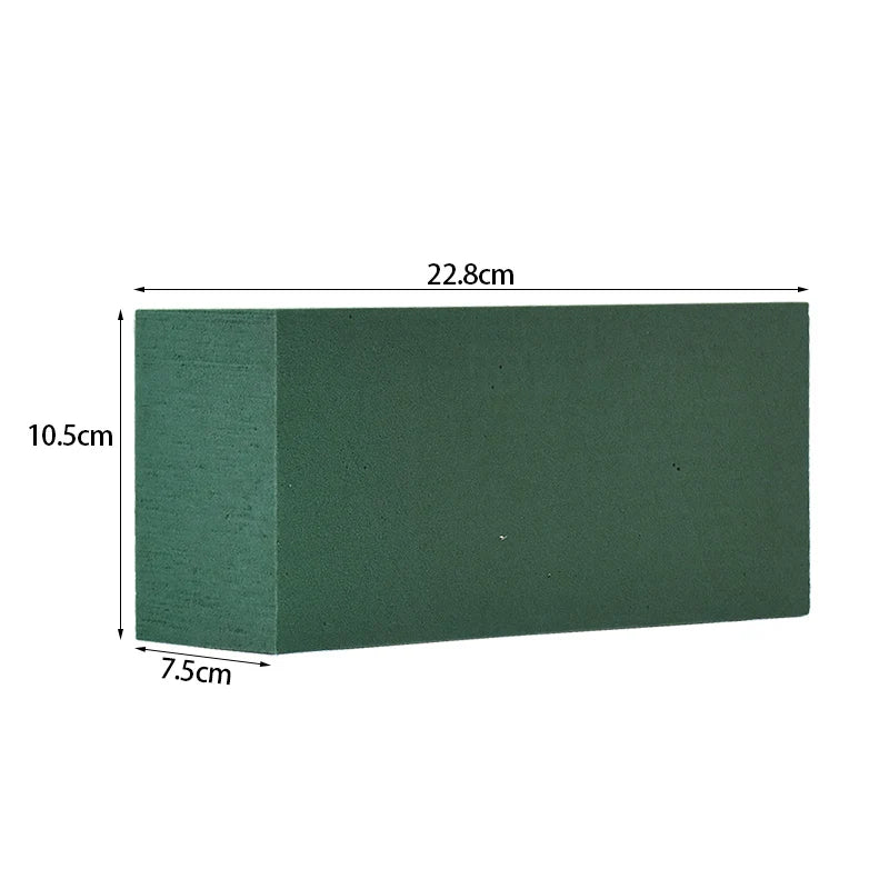 3/6Pcs Wet Fresh Floral Oasis Foam Blocks for Wedding Party Flower Arrangement Decoration Styrofoam Bricks Mud Home Garden Accessories