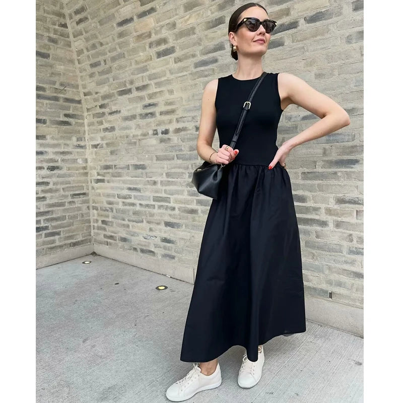 Dress Women's Slim Simple  Dress Street Women's Comfortable Youth Dress Prom Bridesmaid