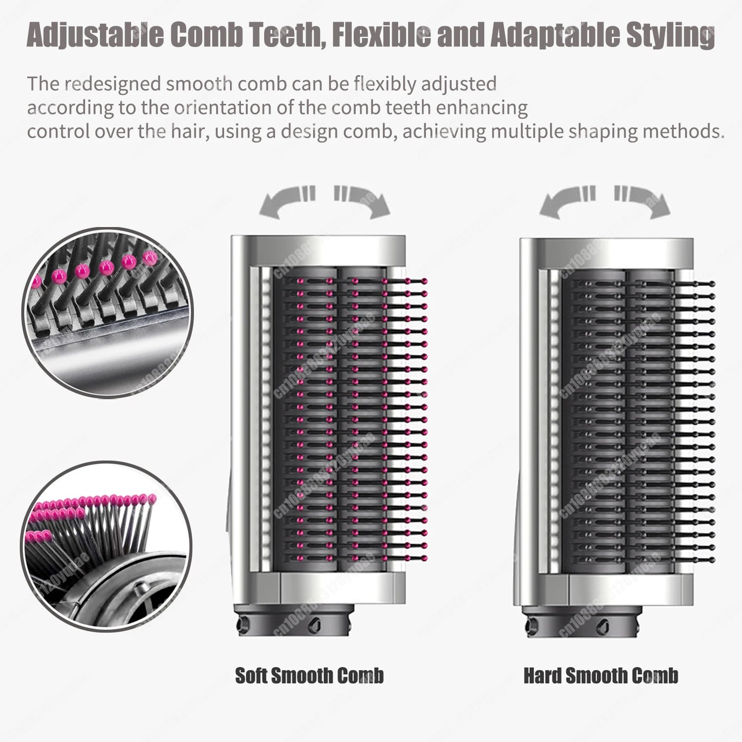 Fits Dyson Airwrap HS01 HS05 Hair Styling Nozzle Brush Anti fly Hair Nozzle For Dyson Hair Dryer Accessories Auto Hair Curling