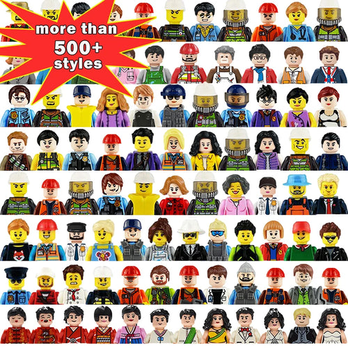 20-300 pack Professional Building Blocks Mini Figure 3D Children DIY Toys Boys and Girls Children Christmas Gift Classic JM227