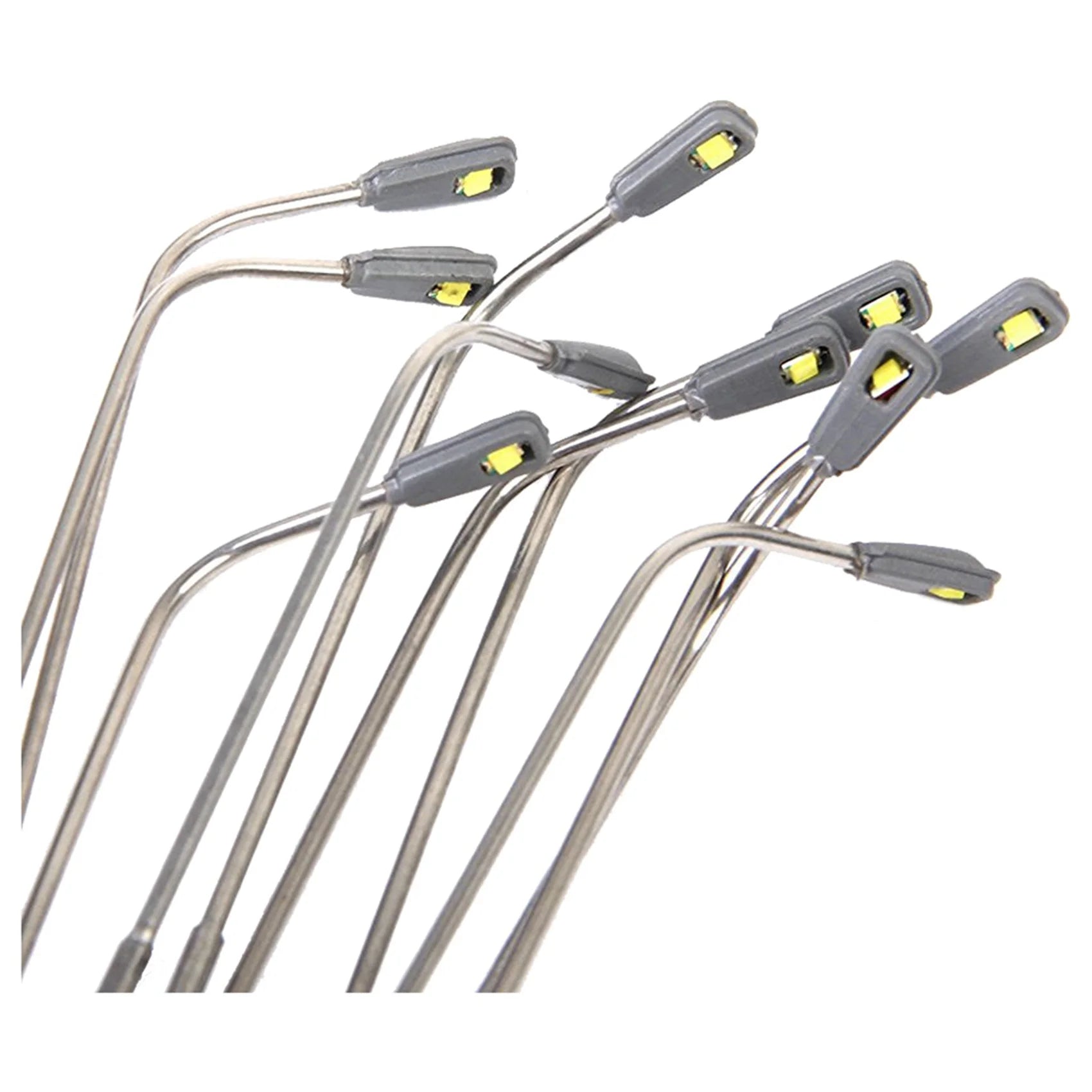 50 Pcs Model LED Street Lamp Lighting Single Train Layout Landscape 1: 100