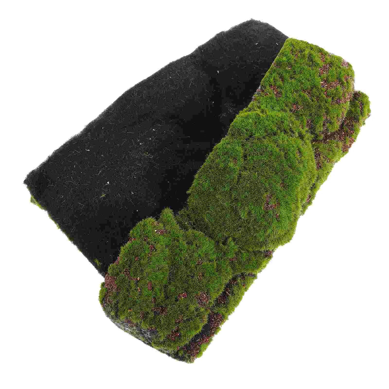 False Moss Simulated Lawn Area Rugs Green Balls Decor Panel Artificial Garden Grass Plastic Simulation Turf