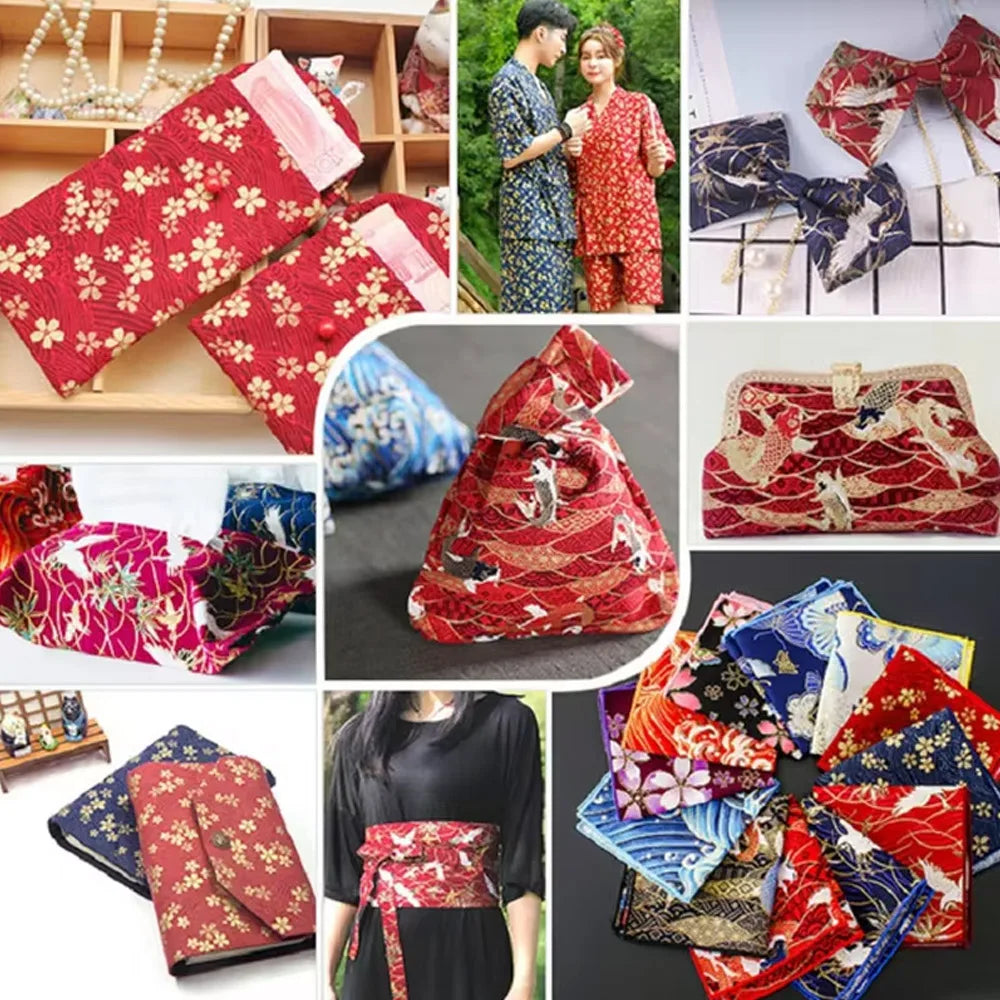 40Pcs Floral Cotton Fabric Patchwork Roll Fabric Jelly Fat Quarters Fabric Strips For Quilting Sewing DIY & Quilt Beginners 6.5 X 25cm