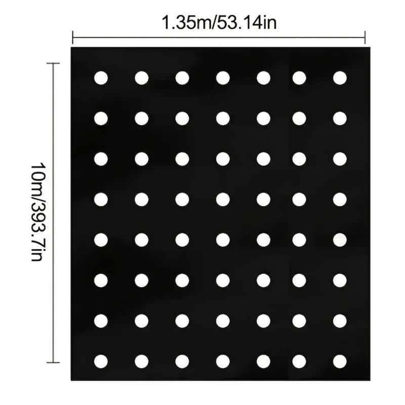 Vegetables weed fabric Our High-Quality Black Plastic Mulch Film - Perfect for Greenhouses and Plant Protection!