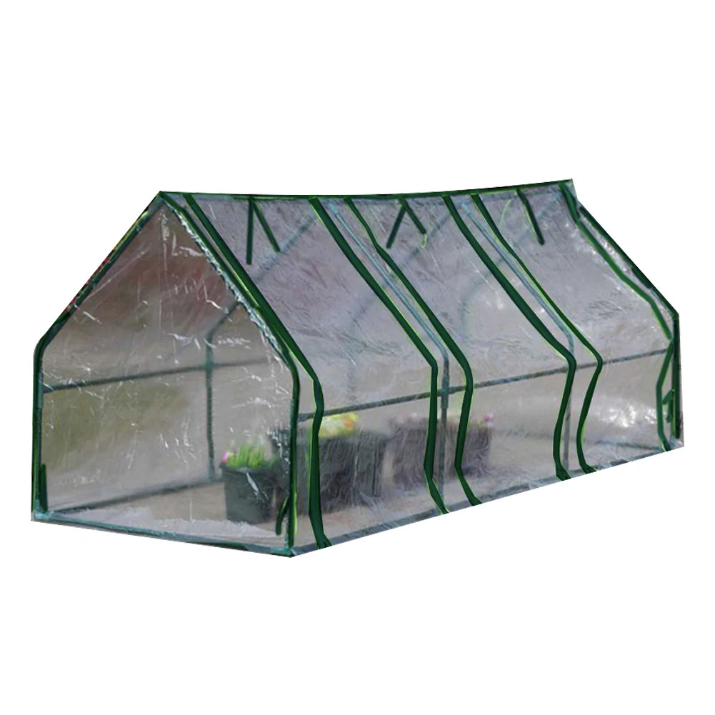 Outdoor Garden Conservatory Cover Without Bracket Clear Cover PVC Heat Preservation Greenhouse Plant Cover For Plants Nursery