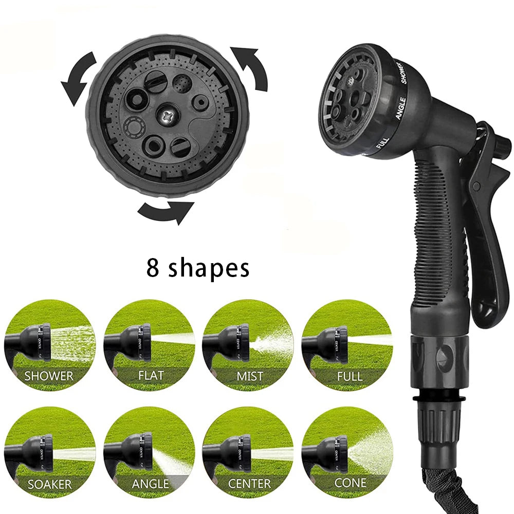 Garden Water Hose 3 Times Expandable Watering Hose High Pressure Flexible Car Wash Watering Garden Irrigation Magic Hose Pipe