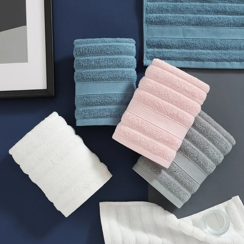 4pcs Sport Gym Towel Square Face Towel Strong Water Absorption Kids Children Small Pure Cotton Towel Wipe Hands 35*35cm