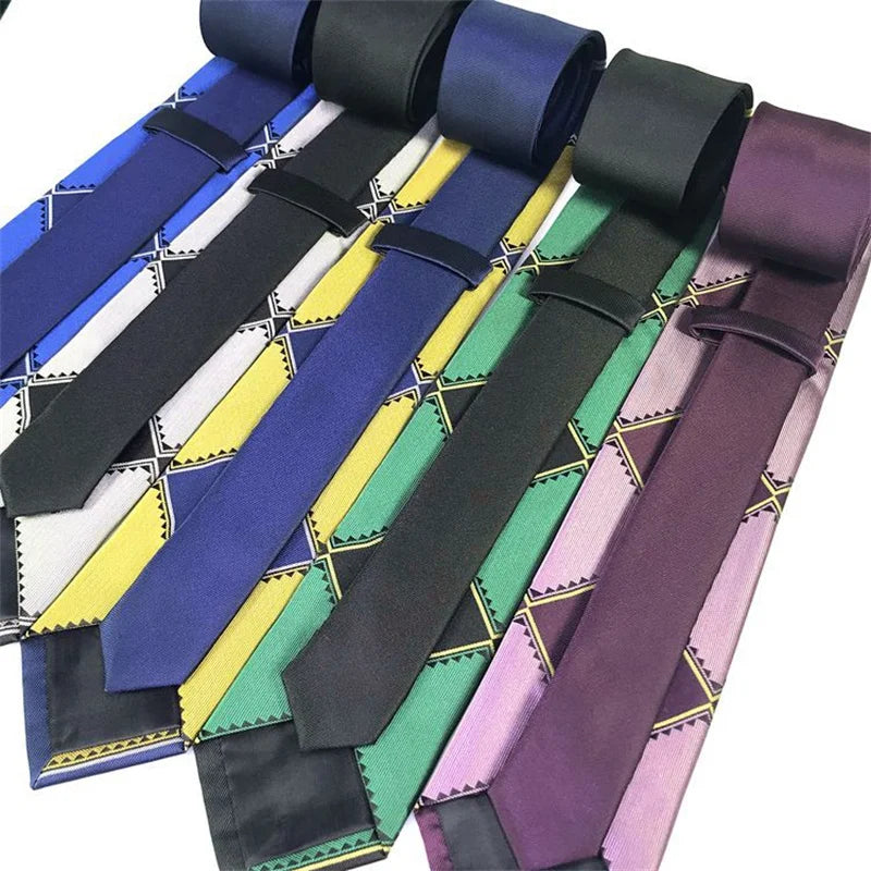 JoJo Tie Kira Yoshikage Halloween Cosplay Costume Accessories KILLER QUEEN Skull Heavens Door Necktie