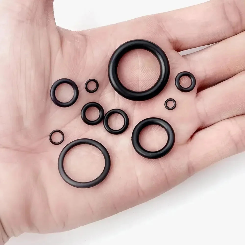 Rubber Round Gasket Sealing O Ring Set Elastic Oil Resist Washer Gaskets Seals for Faucet Professional Plumbing Repair