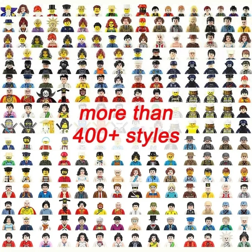 20-300 pack Professional Building Blocks Mini Figure 3D Children DIY Toys Boys and Girls Children Christmas Gift Classic JM227