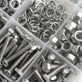 240pcs Stainless Steel Hex Bolt & Nut Set - Durable, Corrosion-Resistant with M4 & M5 Sizes for Versatile Use
