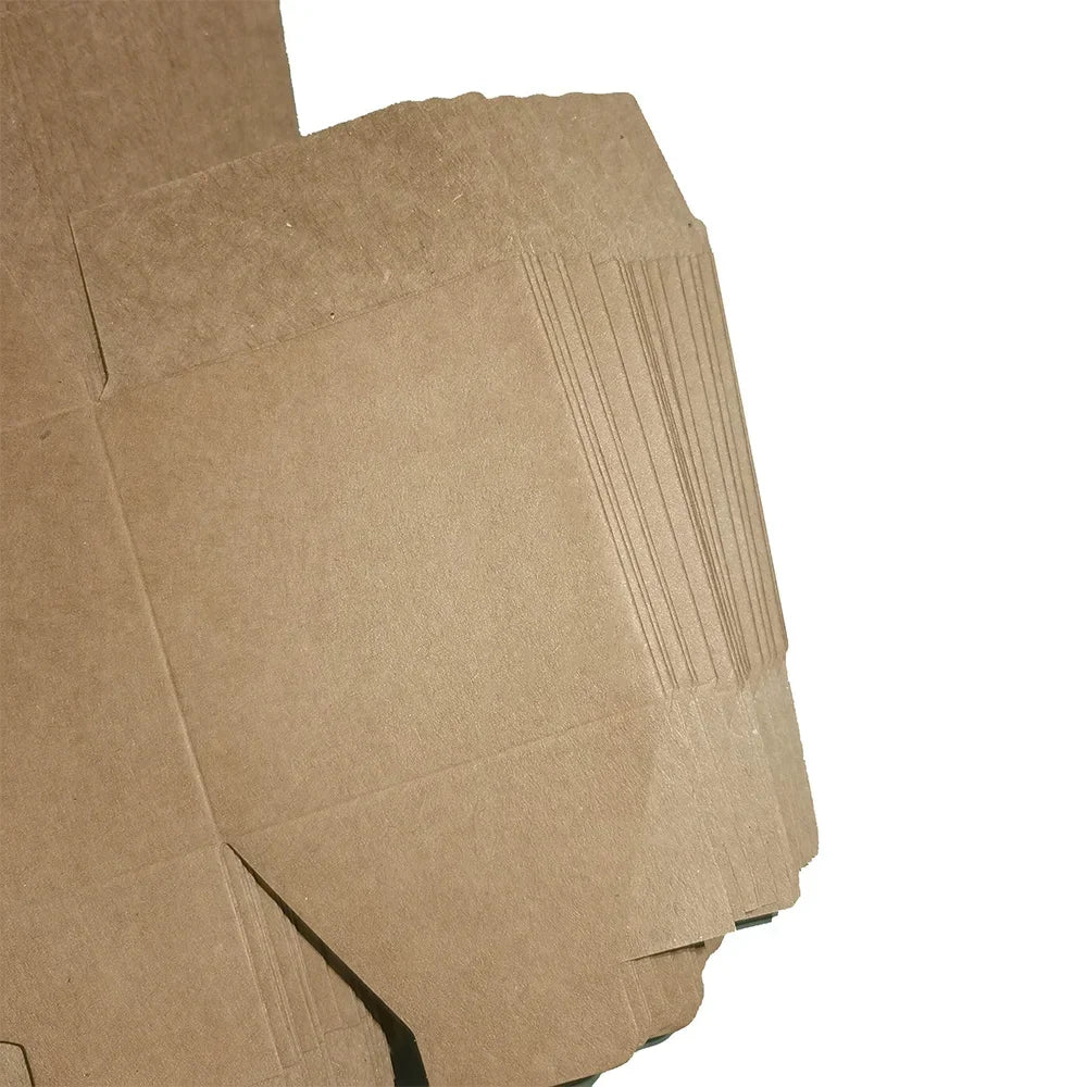 20/50pcs Square Folding Kraft Paper Box Black White cardboard Box for Packaging Candle Gift Box For wedding Party favor candy
