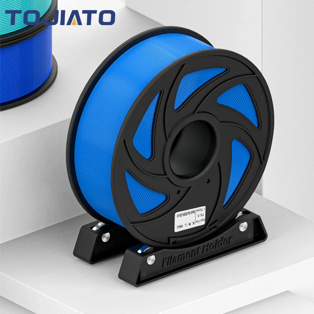 1KG Filament Spool Holder Bearing Design Consumables Shelves Supplies Fixed Seat For 3D Printer Filament PLA/PETG/ABS Support