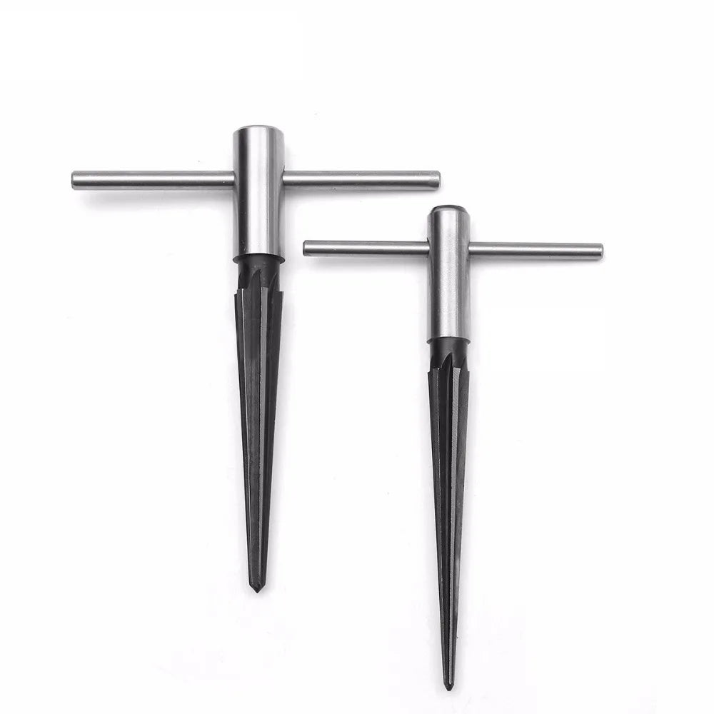 Handheld Tapered Reamer Set 1/8-1/2 Inch & 5/32-5/8 Inch Bridge Pin Hole Tapered Reamers Machinist Luthier Tools