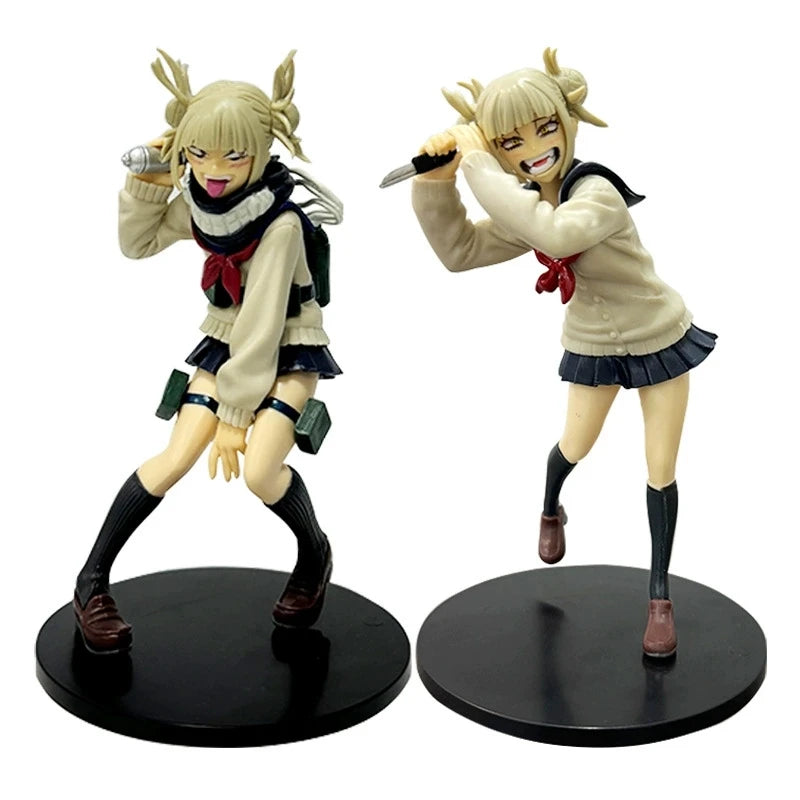 Anime My Hero Academia Anime Figure Character Toya Himiko Deku Boku Action Figures Character Collection Series Model Doll Gifts