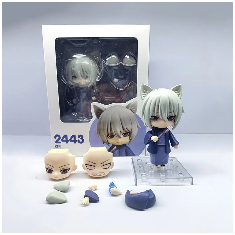 New Q Version #2443 Tomoe #2784 Nanami Figures Kamisama Love Anime Decoration Statue Collection Movable Model Doll Set Toy Gift