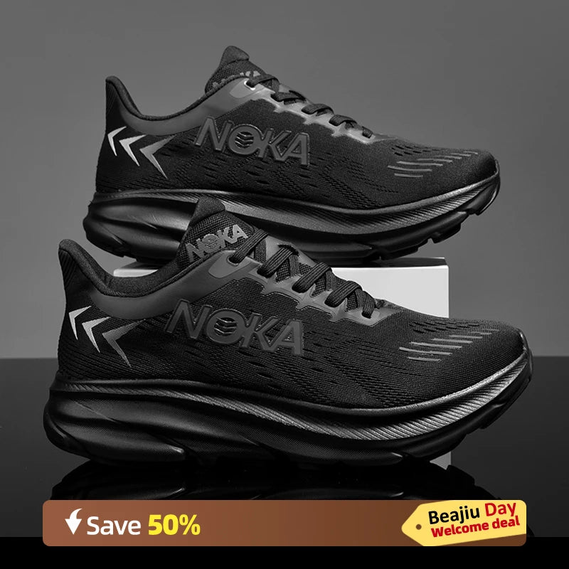 Air Cushion Men Sports Running Trainers Shoes Breathable Lightweight Women's Comfortable Athletic Nonskid Sneakers