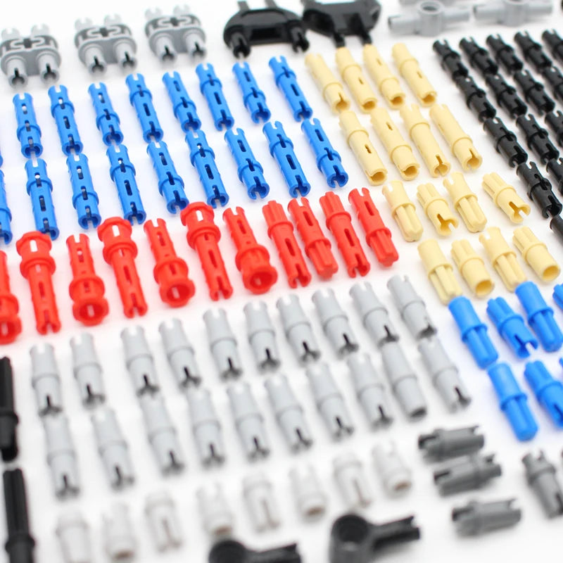 174PCS High-Tech Technology Axle Pin Connector Accessory Mechanical DIY Bricks Building Blocks Parts Compatible Toys