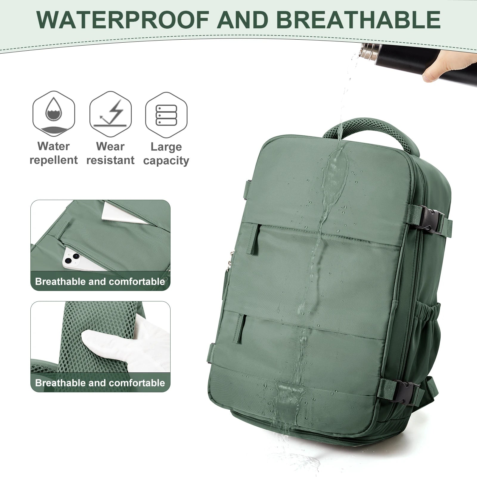 Suitcase Backpack 40x20x25 Cabin Bag Travel Backpack for Men Women Hand Luggage Leisure Laptop Backpack mochila para viaje cabina