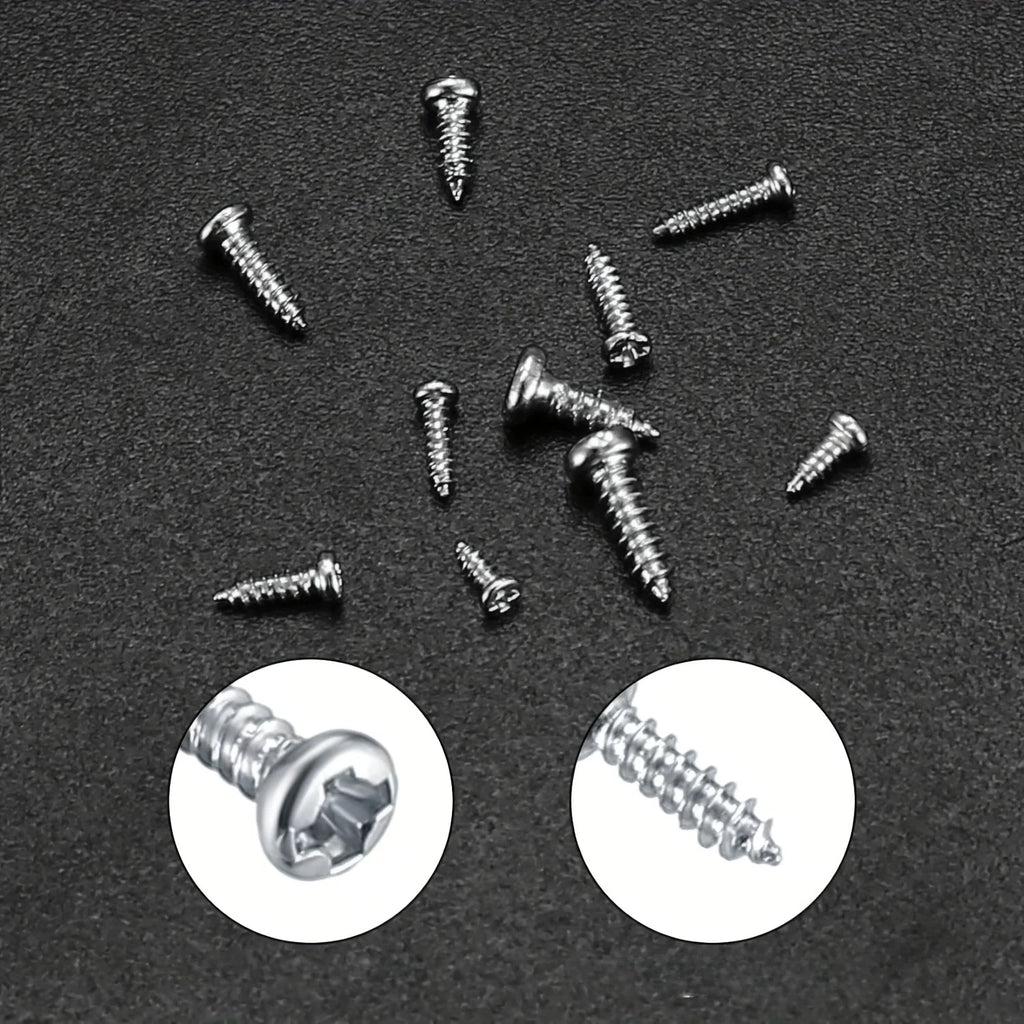 600/1200 sets Miniature self-tapping screws, Miniature crosshead metal screws classification kit
