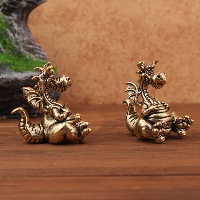 Collectible Figurines, Cute Little Flying Dragon Ornaments Little Dragon