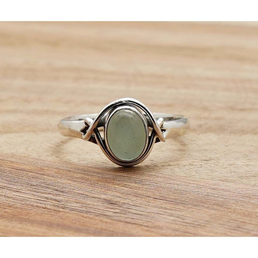 925 Sterling Silver Natural Gemstone Designer Ring~ Natural Gemstone Ring ~ Amethyst, Labradorite, Rainbow Moonstone, Carnelian, Malachite, Gift For Birthday